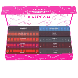 Boutiq Switch V4 - THCA Liquid Diamonds - 2g Dual Tank All-In-One