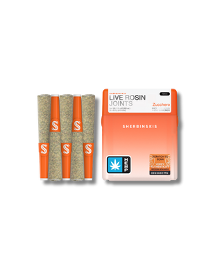 Sherbinskis - 2.5G THCa Live Resin Infused Joints (5ct - 0.5g )